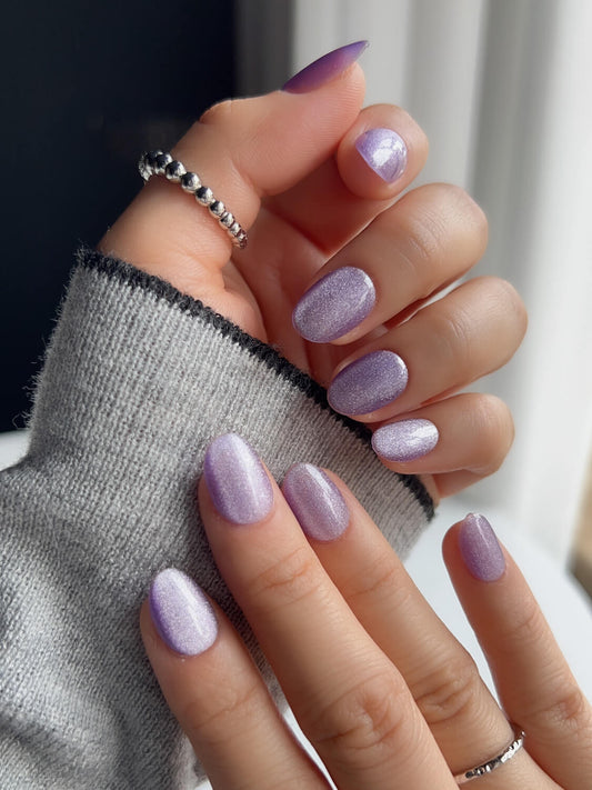 Elegant Purple cat-eye