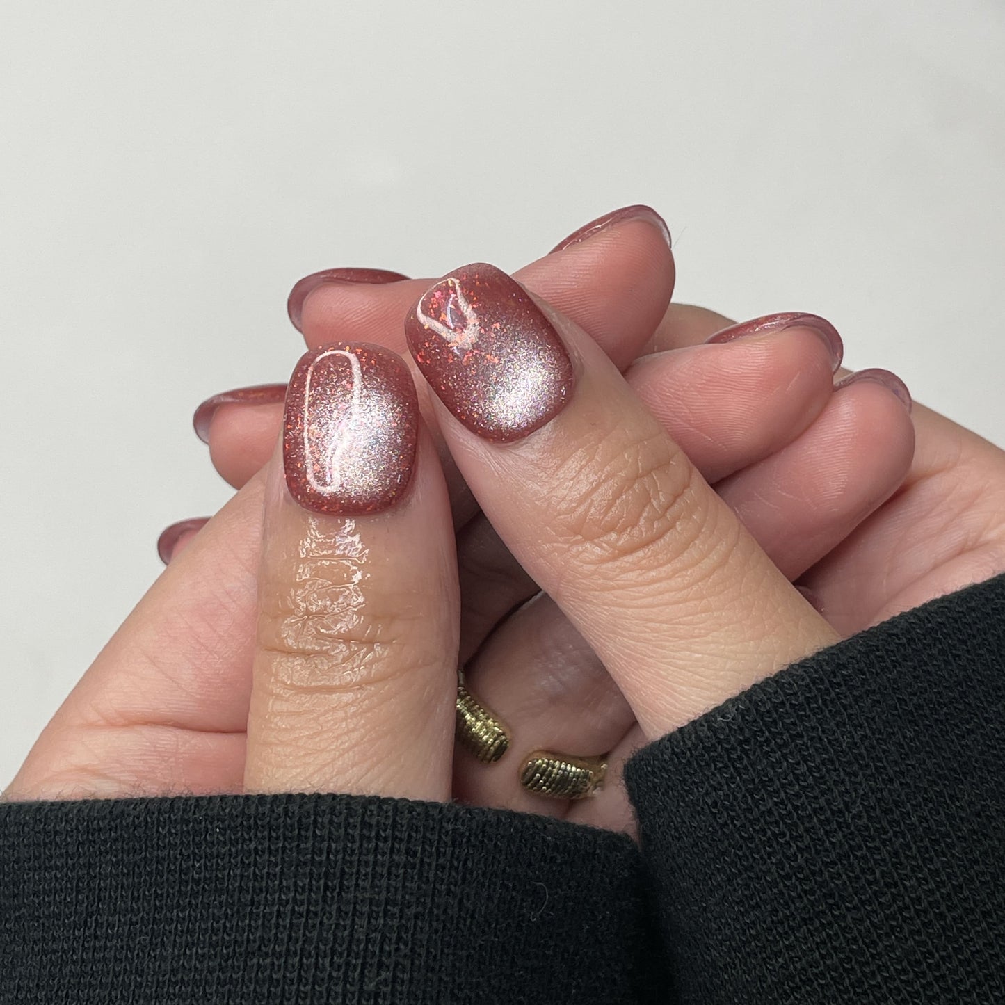 Secret Fruit Cat Eye Nails